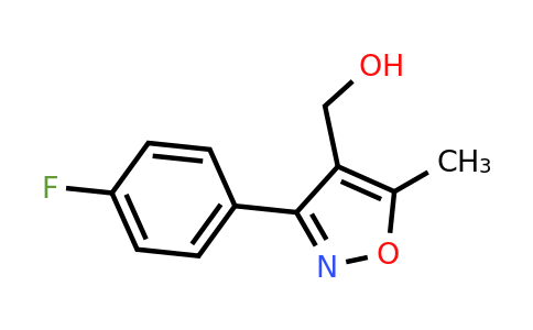 1018297-63-6 | [3-(4-Fluoro-phenyl)-5-methyl-isoxazole-4-yl]methanol