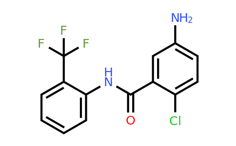 1018562-22-5 | 5-Amino-2-chloro-N-(2-(trifluoromethyl)phenyl)benzamide