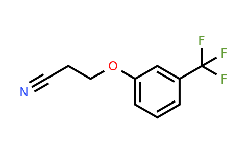 1019120-01-4 | 3-(3-(Trifluoromethyl)phenoxy)propanenitrile