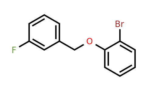 1019369-53-9 | 1-Bromo-2-((3-fluorobenzyl)oxy)benzene