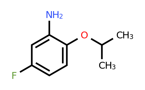 1019484-18-4 | 5-Fluoro-2-isopropoxyaniline