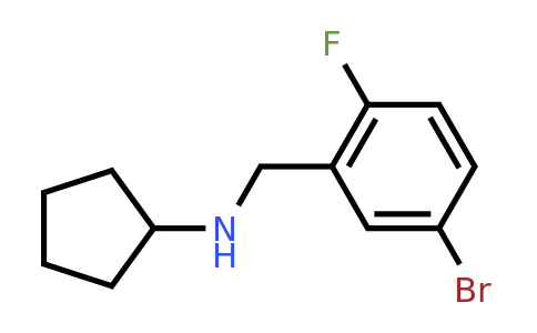 1019532-16-1 | N-(5-Bromo-2-fluorobenzyl)cyclopentanamine