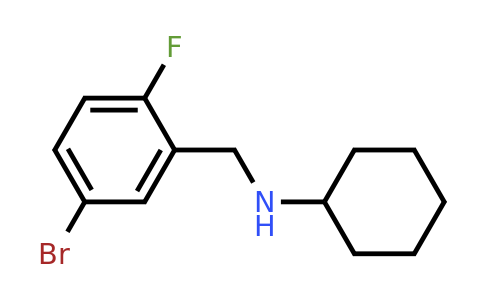 1019568-30-9 | 4-Bromo-2-(cyclohexylaminomethyl)-1-fluorobenzene