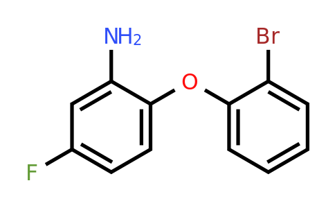 1019583-99-3 | 2-(2-Bromophenoxy)-5-fluoroaniline