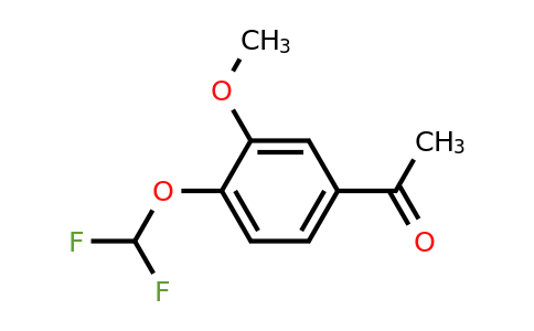 101975-20-6 | 1-[4-(Difluoromethoxy)-3-methoxyphenyl]ethan-1-one