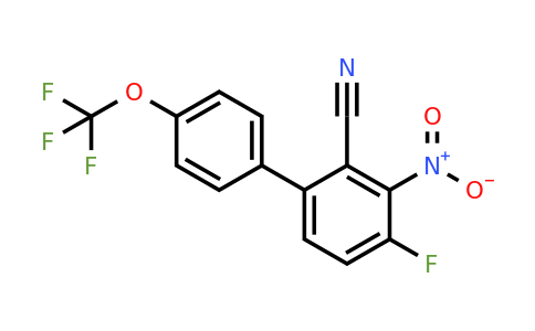 1019998-18-5 | 4-Fluoro-2-Cyano-3-nitro-4'-(trifluoromethoxy)biphenyl