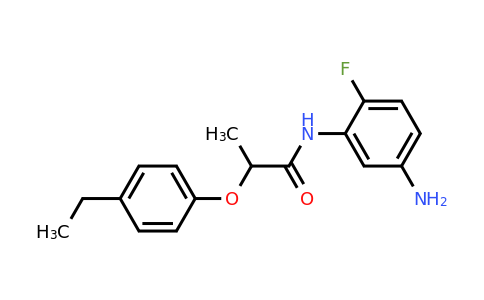 1020053-85-3 | N-(5-Amino-2-fluorophenyl)-2-(4-ethylphenoxy)propanamide
