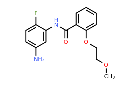 1020053-95-5 | N-(5-Amino-2-fluorophenyl)-2-(2-methoxyethoxy)benzamide