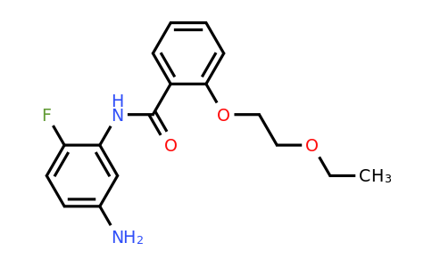 1020055-41-7 | N-(5-Amino-2-fluorophenyl)-2-(2-ethoxyethoxy)benzamide