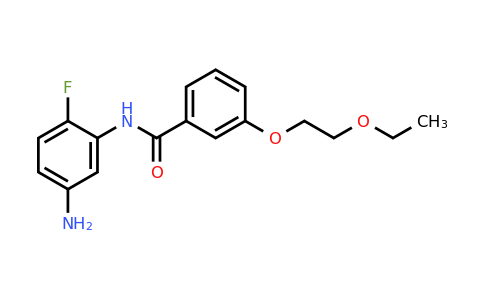 1020055-49-5 | N-(5-Amino-2-fluorophenyl)-3-(2-ethoxyethoxy)benzamide