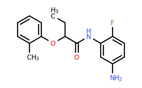 1020056-64-7 | N-(5-Amino-2-fluorophenyl)-2-(o-tolyloxy)butanamide