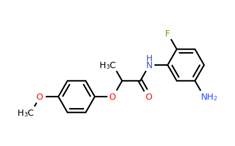 1020056-70-5 | N-(5-Amino-2-fluorophenyl)-2-(4-methoxyphenoxy)propanamide