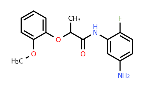 1020056-73-8 | N-(5-Amino-2-fluorophenyl)-2-(2-methoxyphenoxy)propanamide