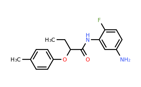 1020056-85-2 | N-(5-Amino-2-fluorophenyl)-2-(p-tolyloxy)butanamide