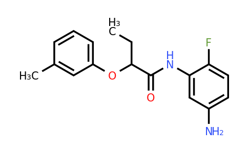 1020056-89-6 | N-(5-Amino-2-fluorophenyl)-2-(m-tolyloxy)butanamide