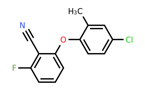 1020252-17-8 | 2-(4-Chloro-2-methylphenoxy)-6-fluorobenzonitrile
