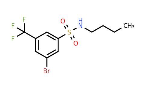 1020252-83-8 | 3-Bromo-N-butyl-5-(trifluoromethyl)benzenesulfonamide