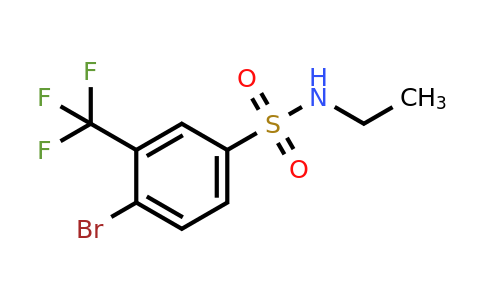 1020252-99-6 | 4-Bromo-N-ethyl-3-(trifluoromethyl)benzenesulfonamide