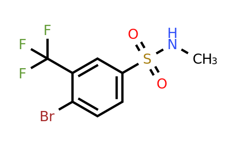 1020253-01-3 | 4-Bromo-N-methyl-3-(trifluoromethyl)benzenesulfonamide