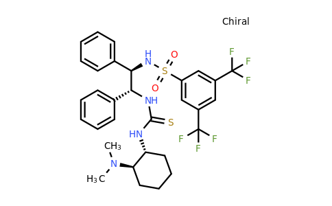 1020665-73-9 | N-((1R,2R)-2-(3-((1R,2R)-2-(Dimethylamino)cyclohexyl)thioureido)-1,2-diphenylethyl)-3,5-bis(trifluoromethyl)benzenesulfonamide