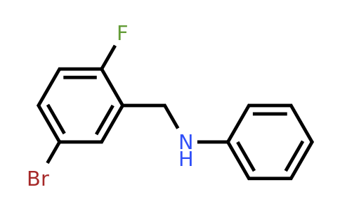 1021076-47-0 | 4-Bromo-1-fluoro-2-(phenylaminomethyl)benzene
