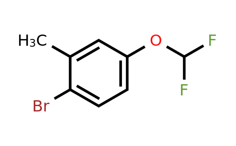 1021172-76-8 | 2-Bromo-5-(difluoromethoxy)toluene
