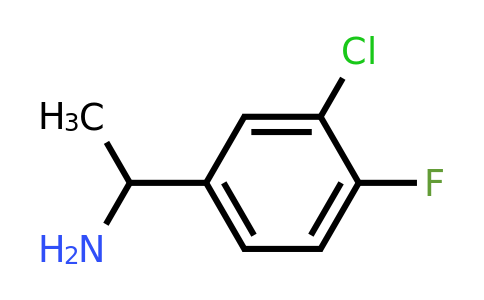 1021239-38-2 | 1-(3-Chloro-4-fluorophenyl)ethanamine