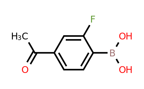 1022154-78-4 | (4-Acetyl-2-fluorophenyl)boronic acid