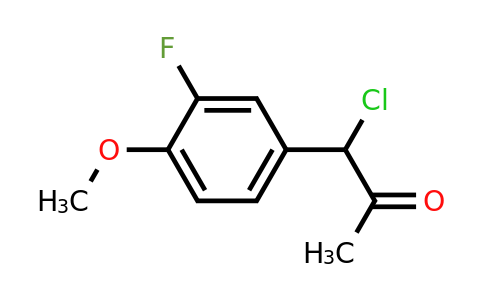 1023717-09-0 | 1-Chloro-1-(3-fluoro-4-methoxyphenyl)propan-2-one