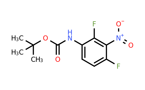 1026026-79-8 | tert-Butyl (2,4-difluoro-3-nitrophenyl)carbamate