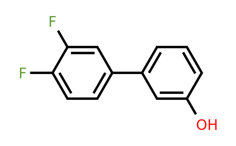 1027207-72-2 | 3',4'-Difluoro-[1,1'-biphenyl]-3-ol