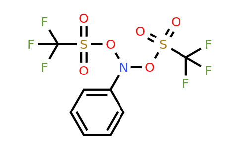 102745-33-5 | N-Phenyl-O-((trifluoromethyl)sulfonyl)-N-(((trifluoromethyl)sulfonyl)oxy)hydroxylamine