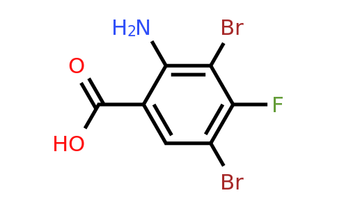 1027512-91-9 | 2-Amino-3,5-dibromo-4-fluorobenzoic acid