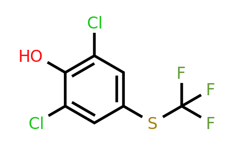 102794-04-7 | 2,6-Dichloro-4-((trifluoromethyl)thio)phenol
