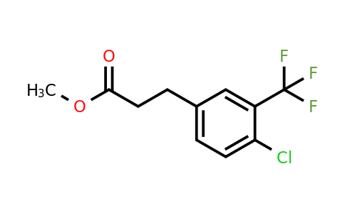 1030628-13-7 | Methyl 3-(4'-chloro-3'-(trifluoromethyl)phenyl)propionate