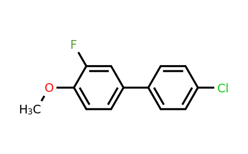 1032507-29-1 | 4'-Chloro-3-fluoro-4-methoxy-1,1'-biphenyl