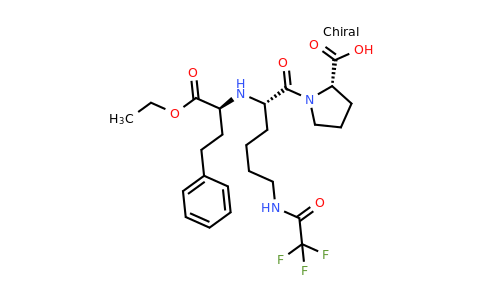 103300-91-0 | (S)-1-((S)-2-(((S)-1-Ethoxy-1-oxo-4-phenylbutan-2-yl)amino)-6-(2,2,2-trifluoroacetamido)hexanoyl)pyrrolidine-2-carboxylic acid