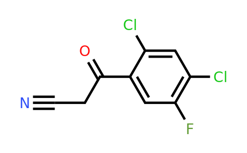 103318-74-7 | 3-(2,4-Dichloro-5-fluorophenyl)-3-oxopropanenitrile