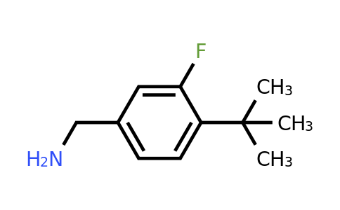 1033304-22-1 | (4-(tert-Butyl)-3-fluorophenyl)methanamine