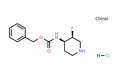 1034057-93-6 | Benzyl ((3S,4R)-3-fluoropiperidin-4-yl)carbamate hydrochloride