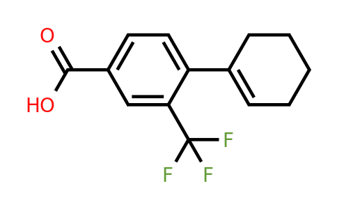 1034188-31-2 | 4-(Cyclohex-1-en-1-yl)-3-(trifluoromethyl)benzoic acid