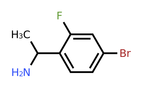 1034266-14-2 | 1-(4-Bromo-2-fluorophenyl)ethanamine
