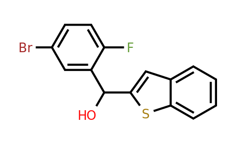 1034305-11-7 | Benzo[b]thiophen-2-yl(5-bromo-2-fluorophenyl)methanol