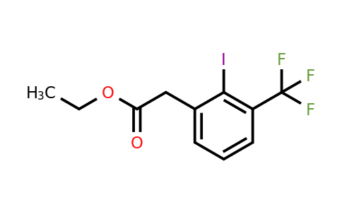 1035261-43-8 | Ethyl 2-iodo-3-(trifluoromethyl)phenylacetate