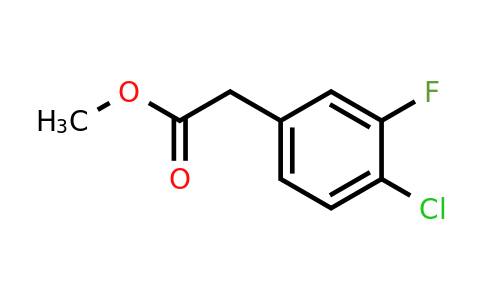 1035262-89-5 | Methyl 2-(4-chloro-3-fluorophenyl)acetate