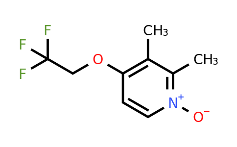 103577-61-3 | 2,3-Dimethyl-1-oxido-4-(2,2,2-trifluoroethoxy)pyridin-1-ium