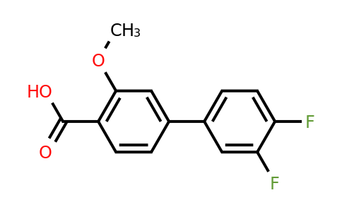 1035928-97-2 | 4-(3,4-Difluorophenyl)-2-methoxybenzoic acid