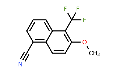 103604-49-5 | 6-Methoxy-5-(trifluoromethyl)-1-naphthonitrile