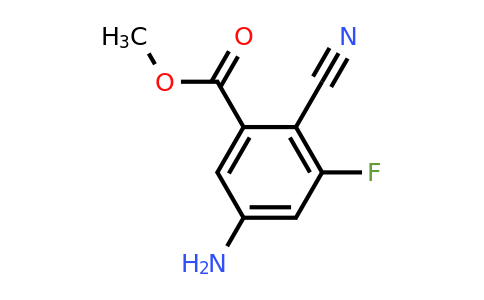 1036389-07-7 | Benzoic acid, 5-amino-2-cyano-3-fluoro-, methyl ester