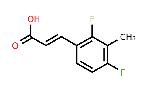 1036395-35-3 | 2,4-Difluoro-3-methylcinnamic acid